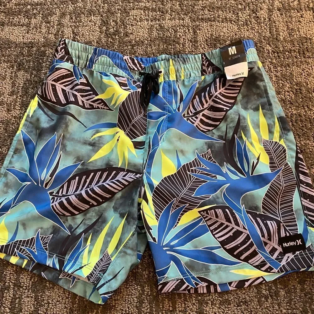 Hurley Men's Bird Rock Volley 17” Board Shorts